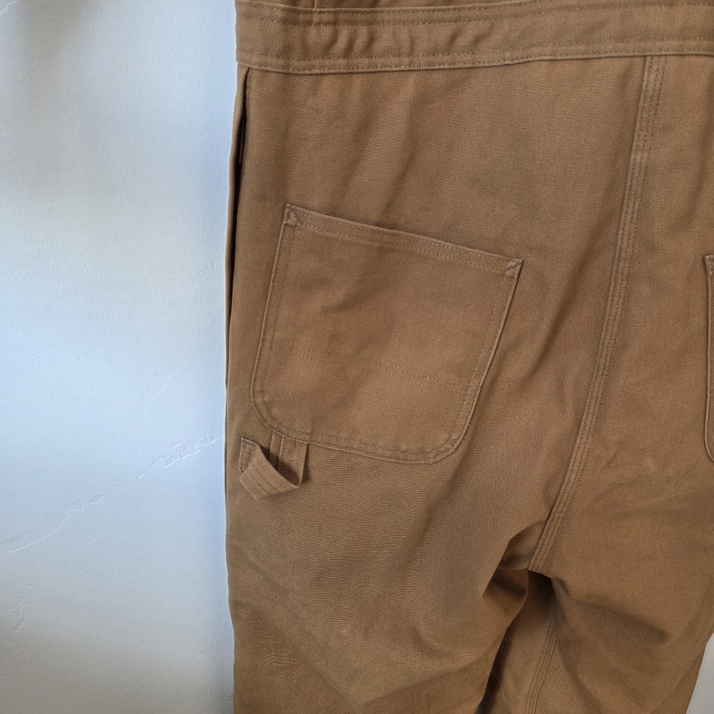 Vintage Made In USA Carhartt Men X01 Washed Duck Insulated Coverall Quilted Barn - Picture 13 of 16
